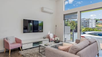 Smart TV, DVD player, toys, books