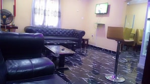 Sala de estar en el lobby