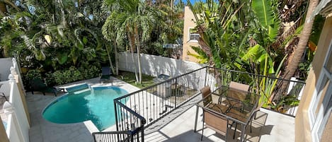 Piscine chauffée