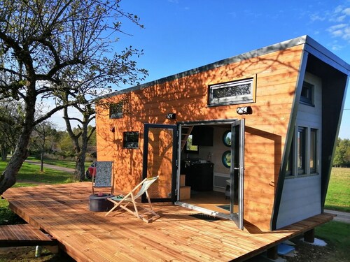 Tiny House & Private sauna with panoramic view