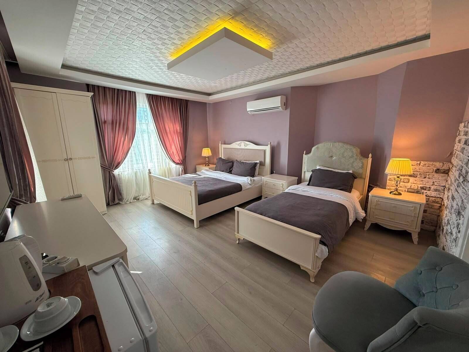 Habitación Deluxe, vista al mar | Escritorio, wifi gratis y ropa de cama 