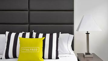 Laptop workspace, iron/ironing board, free WiFi, bed sheets