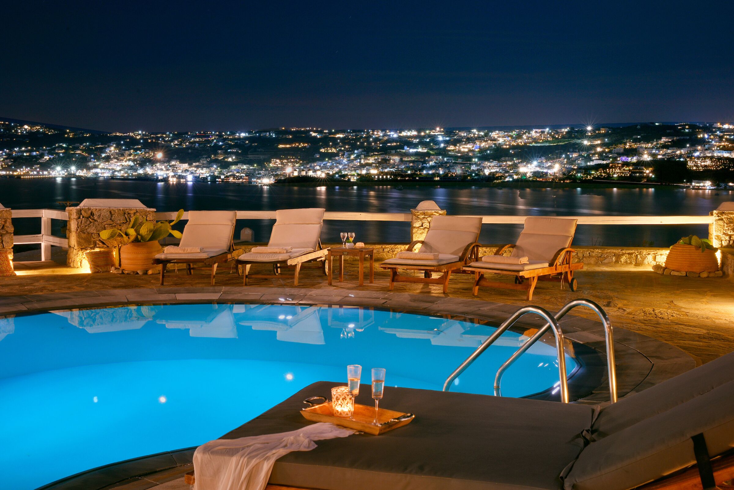 Alberca al aire libre 