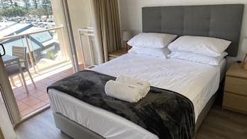 1 間睡房、熨斗/熨衫板、免費 Wi-Fi、床單