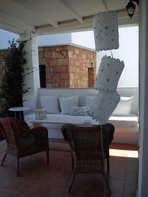 Casa, vista a la montaña | Terraza o patio