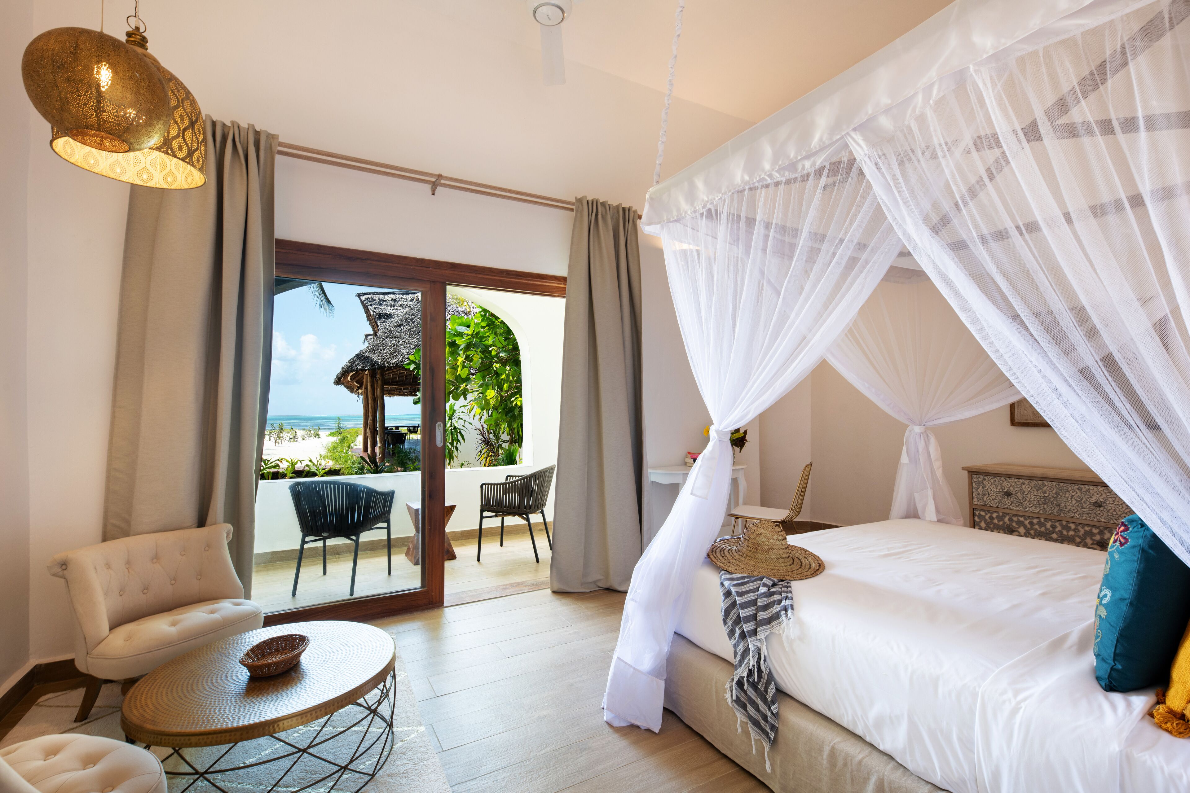 华丽客房, 海洋景观 | 客房内保险箱、遮光窗帘、免费 WiFi、床单