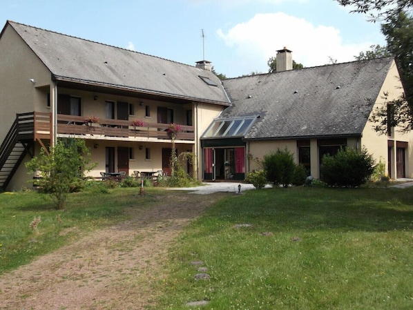 Façade de l’hébergement