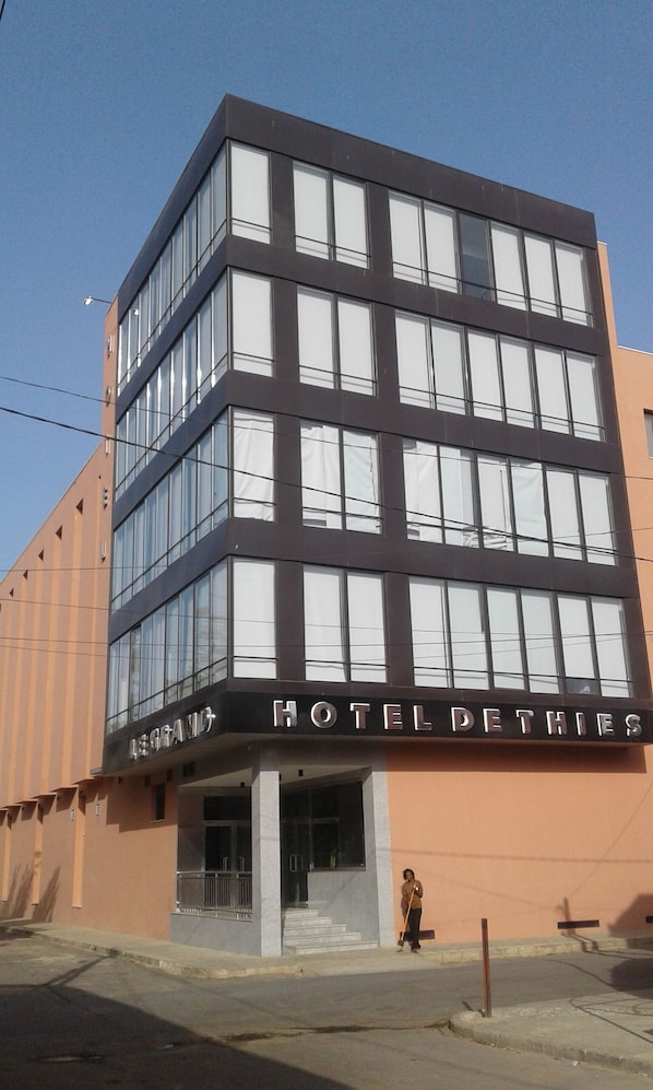 Façade de l’hébergement