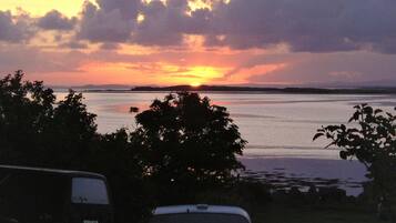 Beach nearby, white sand