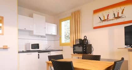 Cozy studio for 4 with terrace in Saint-Lary-Soulan