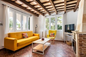 Televisor i llar de foc