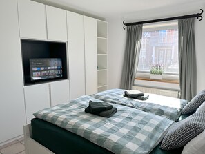 3 makuuhuonetta, vauvan matkasänky, Wi-Fi, pääsy pyörätuolilla