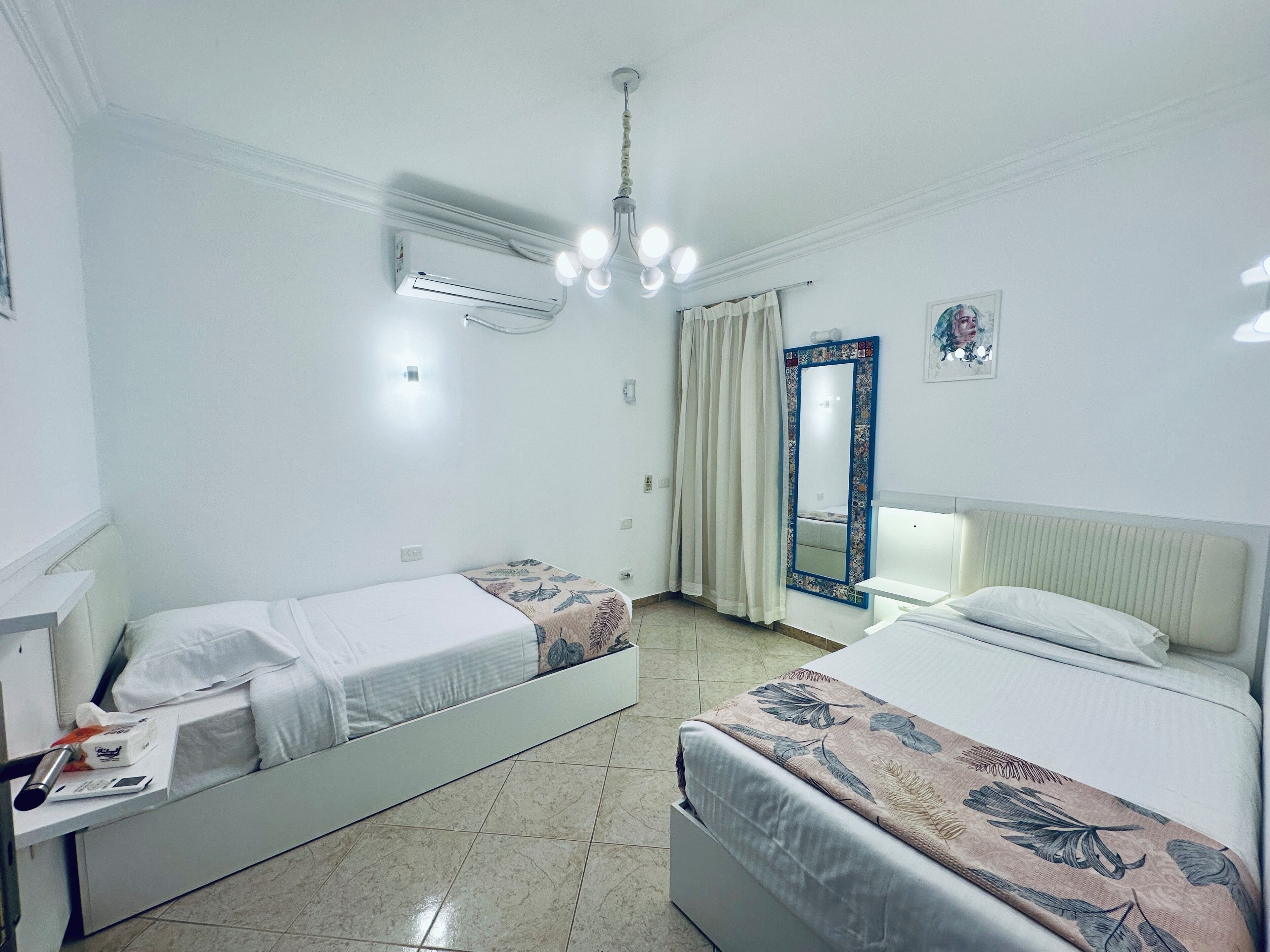 2 bedrooms, iron/ironing board, free WiFi, bed sheets