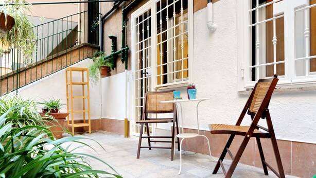Terrace/patio - Rizzo Vatican Apartment (Rome)