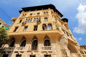 Façade de l’hébergement