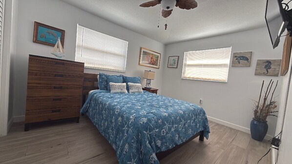 2 bedrooms, iron/ironing board, free WiFi, bed sheets