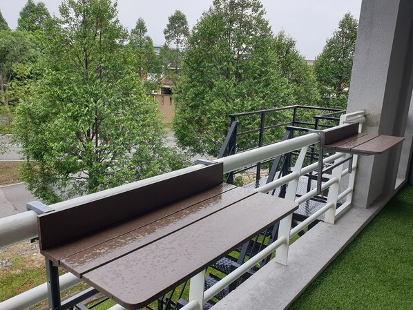 Penthouse Kota | Teras/patio