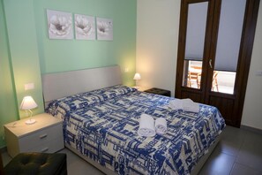 1 Schlafzimmer, individuell dekoriert, individuell eingerichtet
