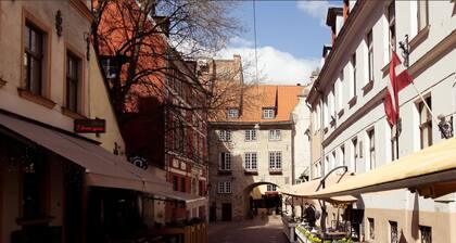 Sunny mansard in the heart of Old Town