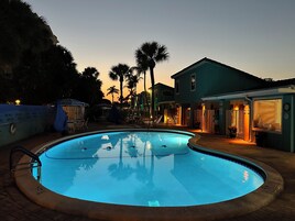 Seasonal outdoor pool