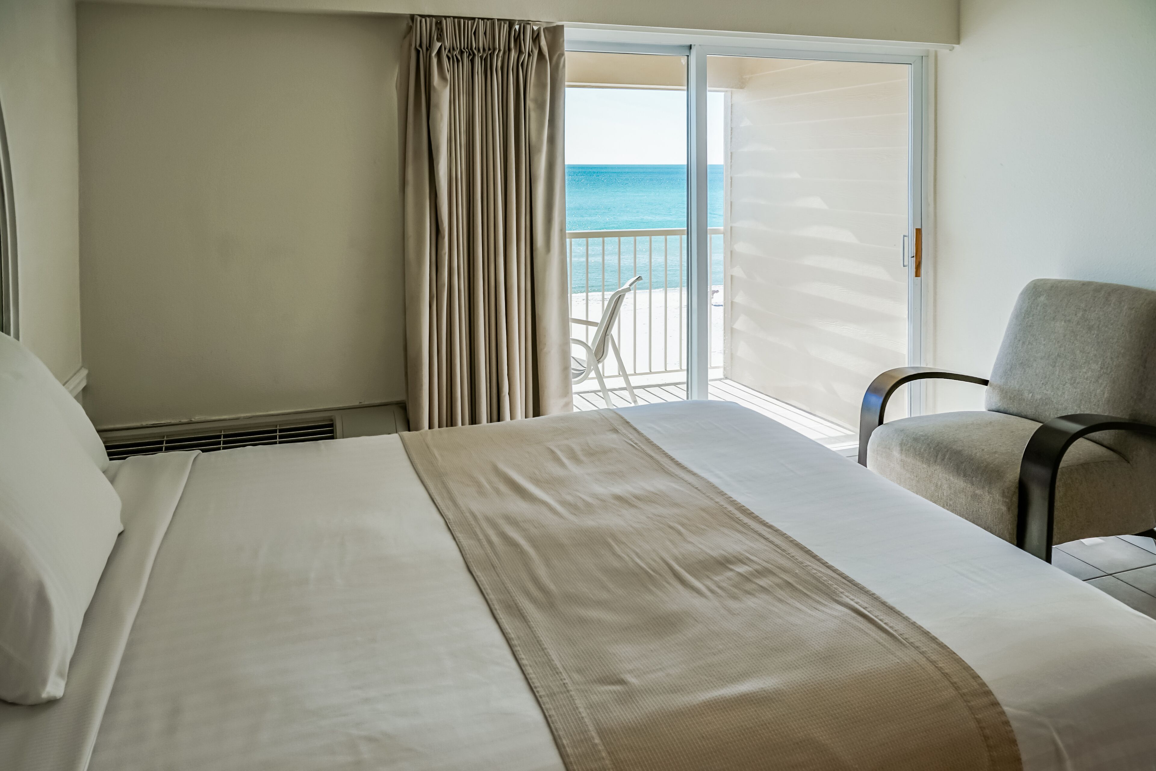 Blackout curtains, iron/ironing board, free WiFi, bed sheets