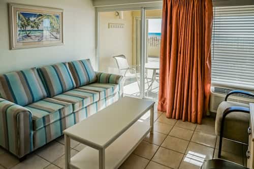 Apartamento, 1 habitación, frente al mar | Cortinas opacas, tabla de planchar con plancha, wifi gratis