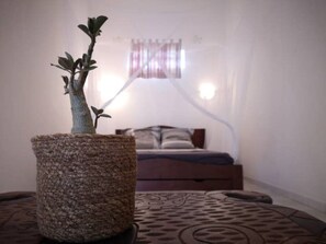 Iron/ironing board, WiFi, bed sheets - Studio 1 - Comfortable double room in Guesthouse  (Ngaparou)