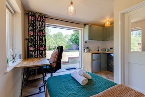 Desk, iron/ironing board, free WiFi, bed sheets