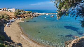 Beach nearby, beach towels