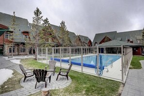 Una piscina climatizada