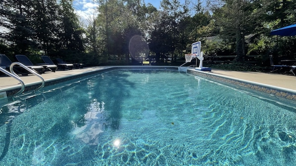 Una piscina climatizada