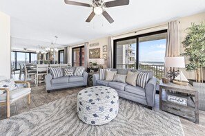 TV - Pelican Pointe 401 | Beachfront | Pools | Pickleball | My Beach Getaways (Orange Beach)
