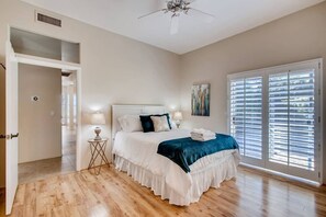 6 bedrooms, iron/ironing board, travel crib, free WiFi