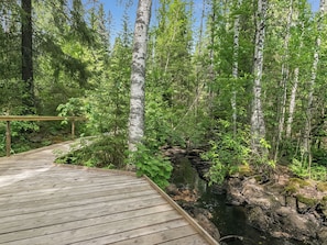 Overnattingsstedets uteområder
