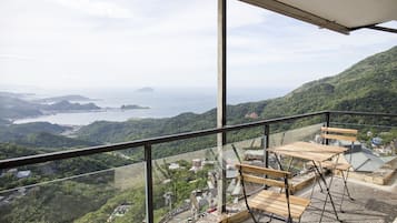 Exclusive-værelse - 1 queensize-seng - balkon - havudsigt | Balkon