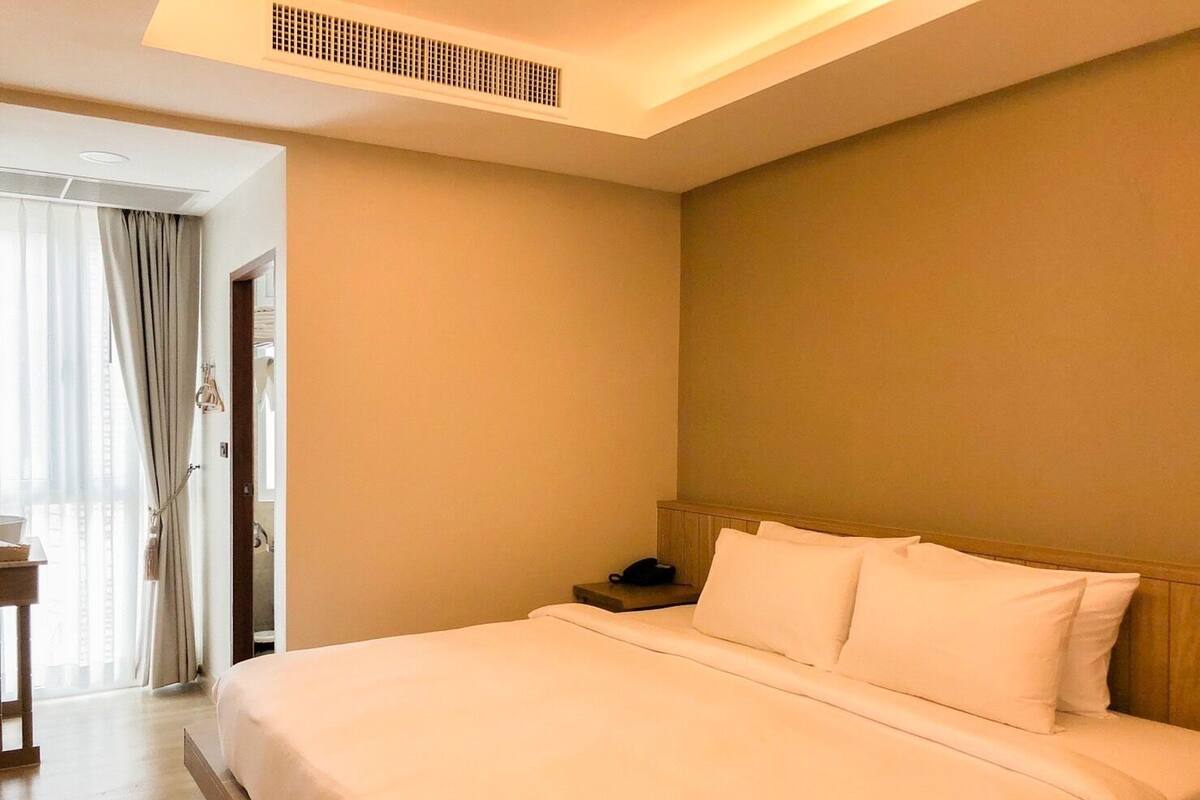 Superior King Room | ミニバー、セーフティボックス (室内)、遮光カーテン、防音設備