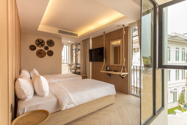 Minibar, in-room safe, blackout curtains, soundproofing - Nine Hotel Chiangmai (Chiang Mai)