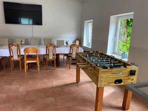 Games room - Vacation apartment 3 Alte Diele - Comfort vacation apartments Ferienhof Schulz in (Brodersby)