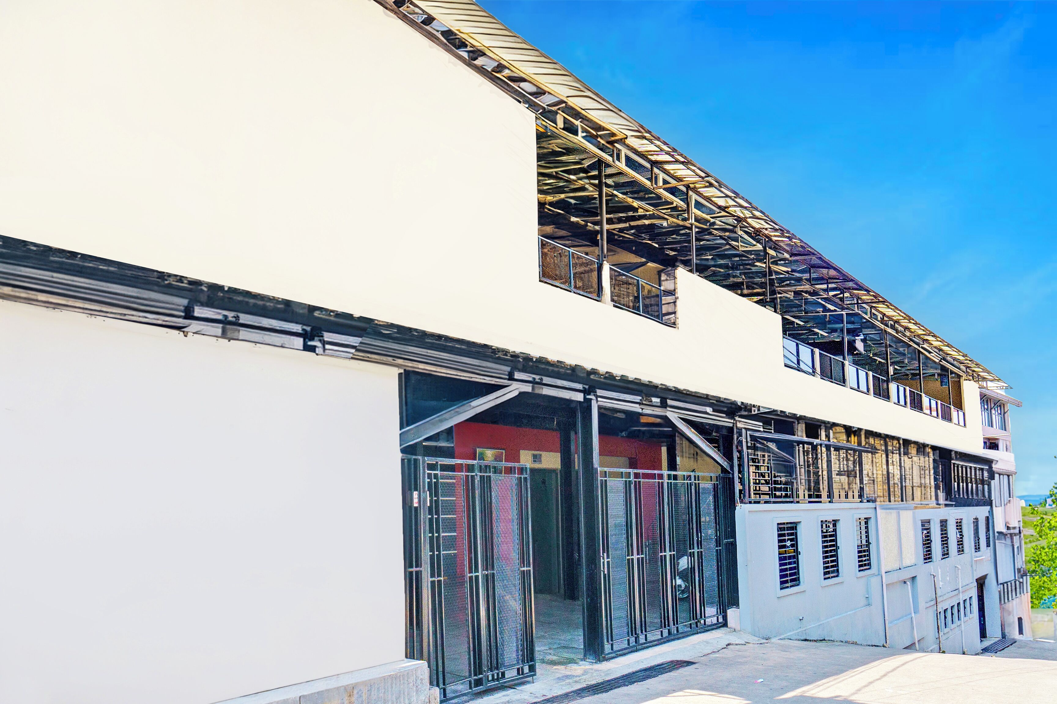 Mặt tiền nơi lưu trú