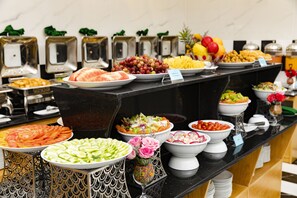 Petit déjeuner buffet