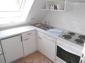 Horno, lavavajillas y periquera 