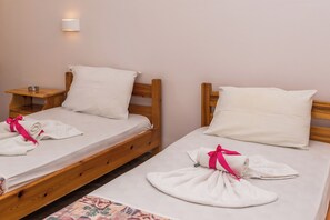 In-room safe, soundproofing, iron/ironing board, cribs/infant beds