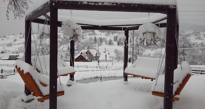 Casa de campo "Ozerniy" - cerca de un pequeño lago en el corazón de las montañas de los Cárpatos!