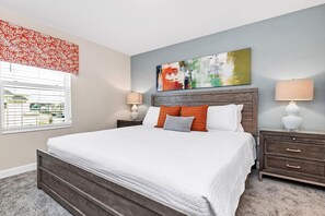 6 bedrooms, iron/ironing board, WiFi, bed sheets - EV_2707 - 6 Bed 5 Bath Villa with Screened-In Private Pool with Spa, Games Room (Kissimmee)