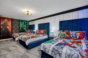 9 bedrooms, iron/ironing board, WiFi, bed sheets