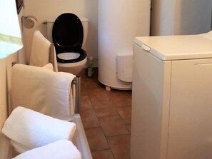 Shower, hair dryer, towels - House 40m² large organic garden 200m Calvi beach (Calvi)