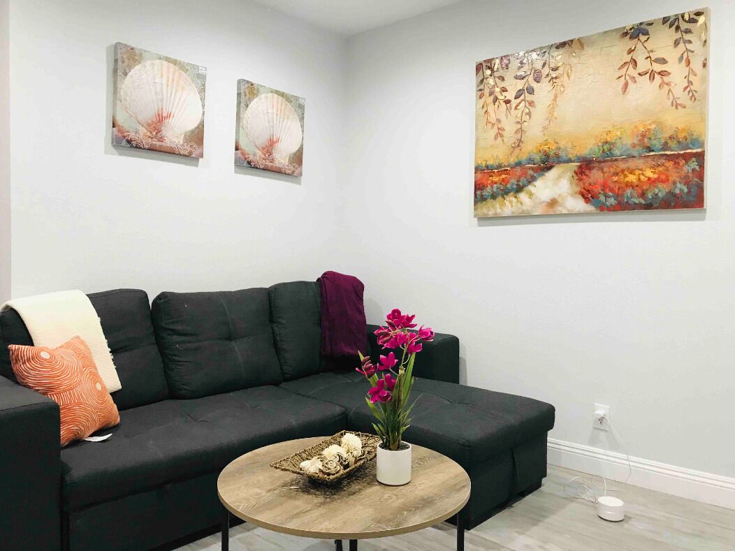 Private Comfy- 1BR/1BA/Living/Kitchen, SJC Downtown, Airport, VMC, SantanaRow
