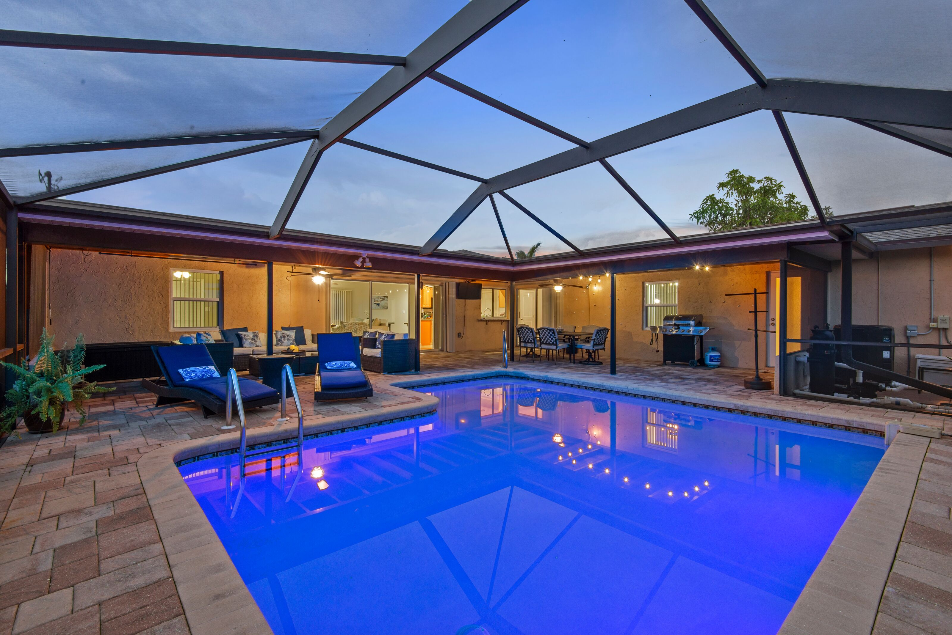 Außenpool, beheizter Pool