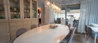 De Witte Merel holiday villa with glamping and wellness.