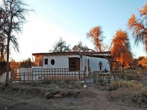 Fachada de la propiedad